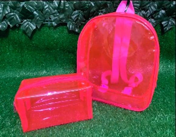 Mochila Personalizada Neon + Necessarie Box