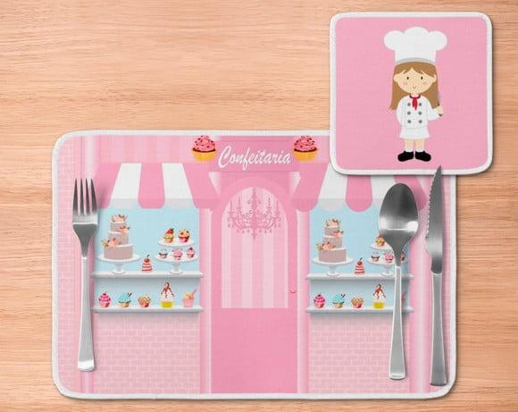 Jogo Americano Confeitaria Patsserie