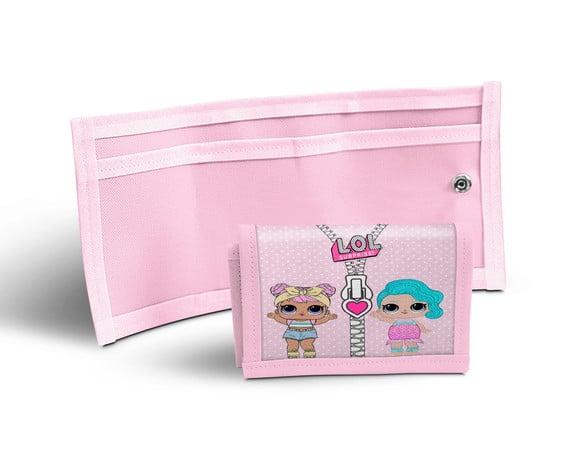 Carteira infantil Lol Surprise