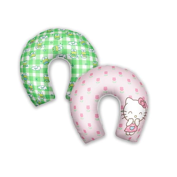 Almofada Pescoço Hello Kit e Sapinho Keroppi