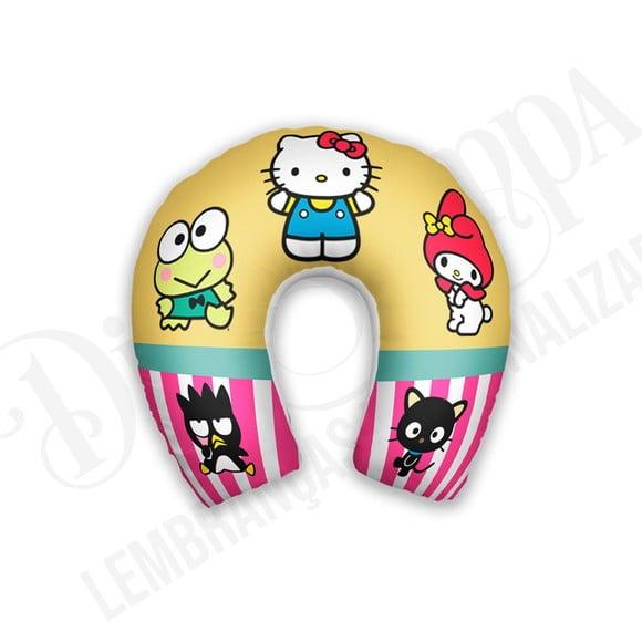 Almofada Pescoço Hello Kitty