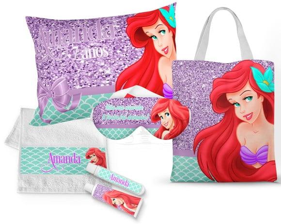 Kit festa do pijama Ariel