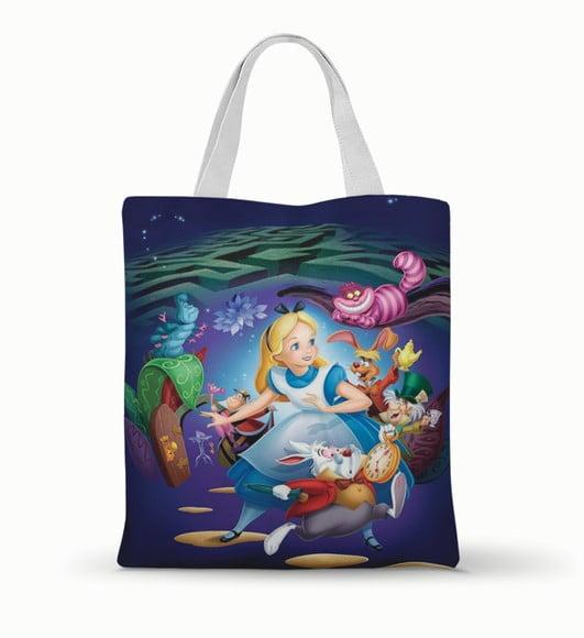 Ecobag Alice no Pais das Maravilhas