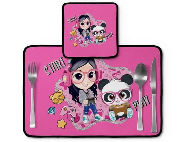Jogo Americano Luluca Panda