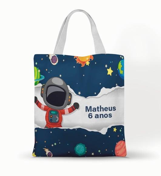 Ecobag ( Sacola ) 20x30 Astronauta