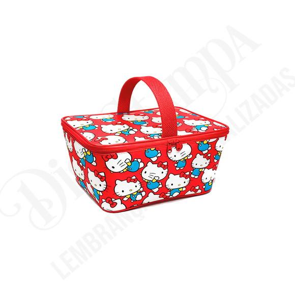 Cesta Pic Nic Termica Hello Kitty