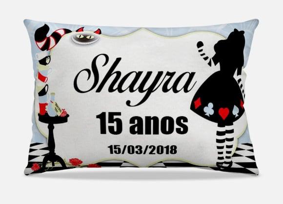 Almofadas personalizadas Alice no pais das maravilhas