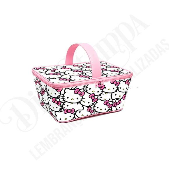 Cesta Pic Nic Termica Hello Kitty
