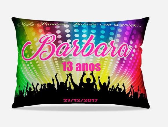 Almofada Personalizada Minha Primeira Baladinha