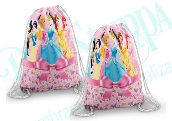 Mochilinha personalizada PRINCESAS DISNEY