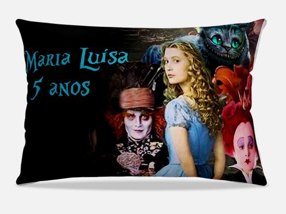 Almofadas personalizadas Alice atravéz do Espelho