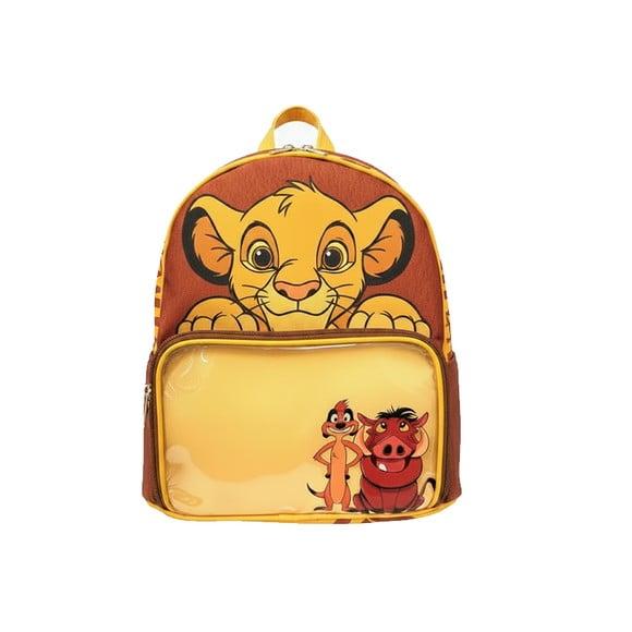 Mochila com Bolso Rei Leão