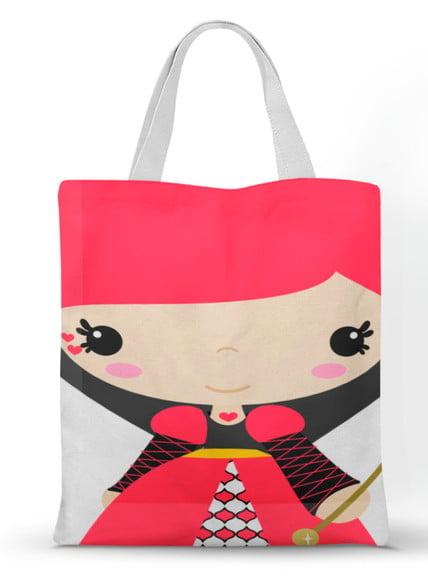 Ecobag ( sacola personalizada) Rainha de copas