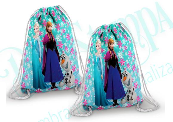 Mochilinha personalizada Frozen