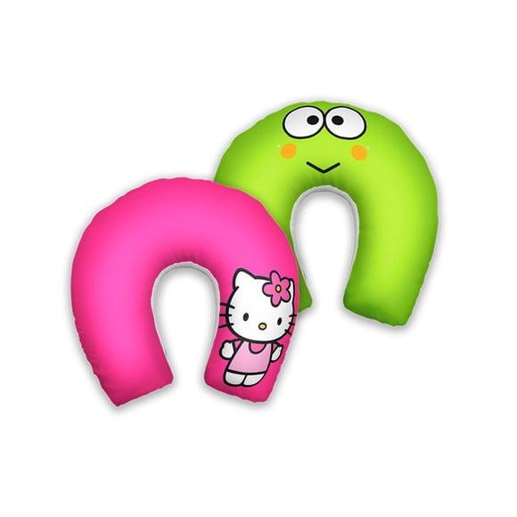Almofada Pescoço Hello Kit e Sapinho Keroppi