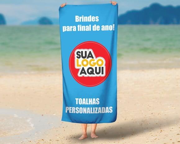 Kit 100 Toalhas Personalizadas ( Brinde Empresarial)