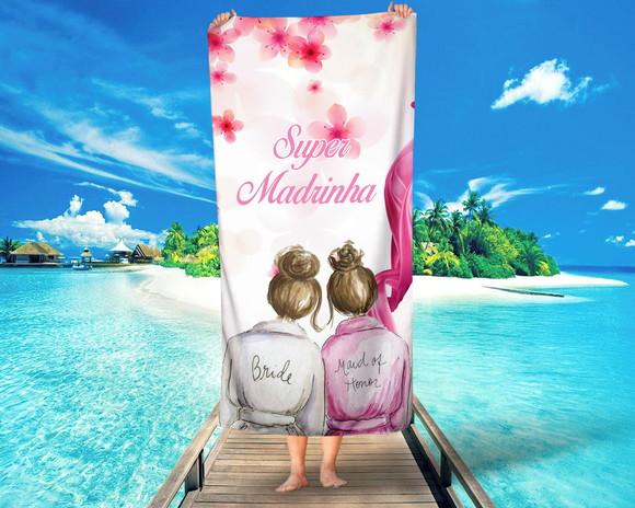 Toalha personalizada Madrinha