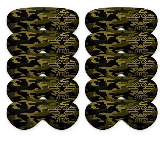 Mascara de dormir militar