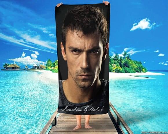 Toalha personalizada Ibrahim CELIKKOL
