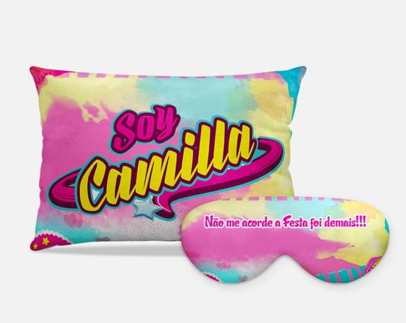 Kit Almofada e tapa olhos SOY LUNA