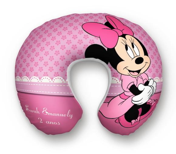 Almofada Pescoço Minnei Rosa