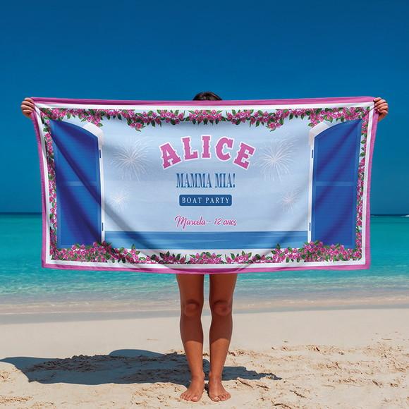 Toalha Personalizada Mama Mia