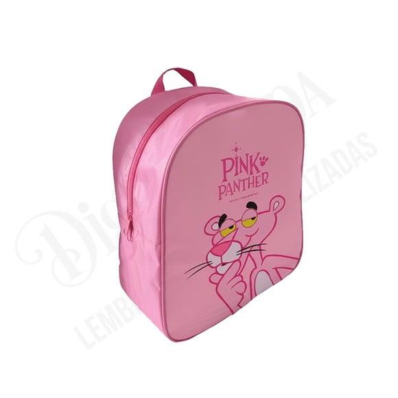 Mochila Pantera Cor de Rosa