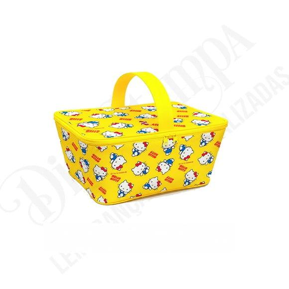 Cesta Pic Nic Termica Hello Kitty