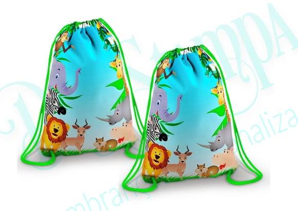 Mochilinha Personalizada Safari