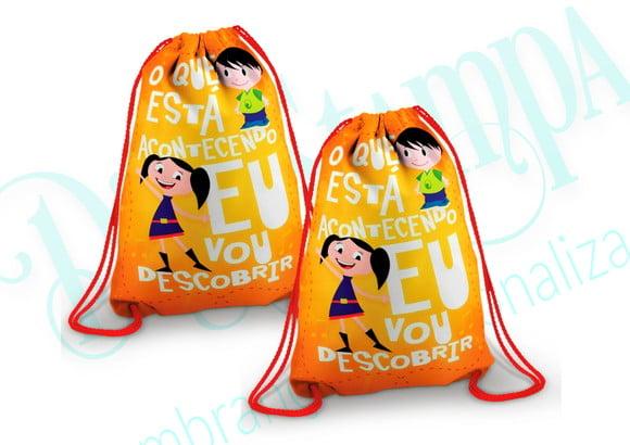Mochilinha personalizada Show da luna