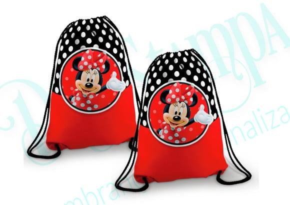 Mochilinha personalizada Minnie