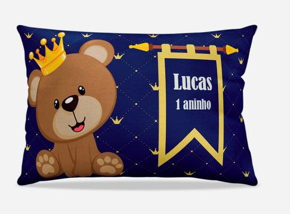 Almofada personalizada Reinado menino