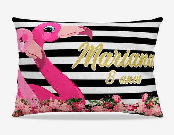 Almofada personalizada Flamingos 20x28cm