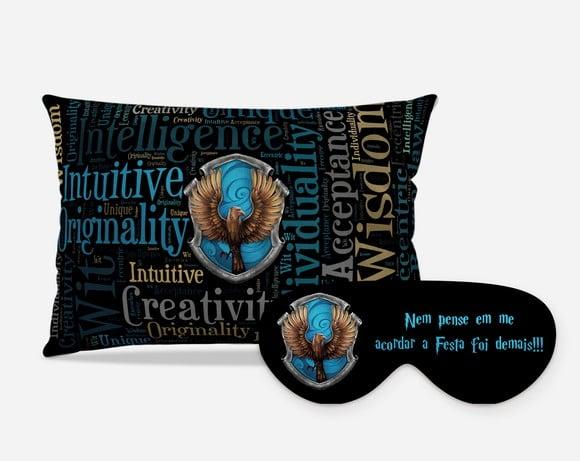 Kit Almofada + Mascara + Harry Potter ( Ravenclaw Crest)