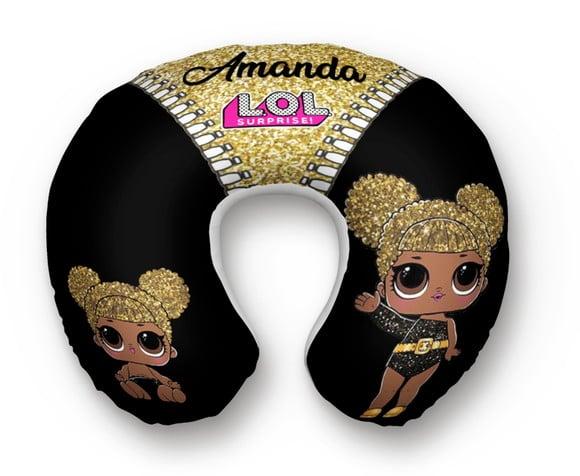Almofada Pescoço Lol Surprise Queen Be