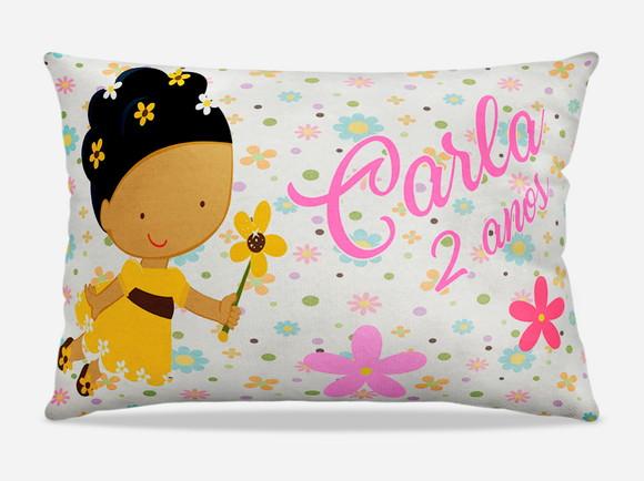 Festa Jardim das Fadas Almofada personalizada