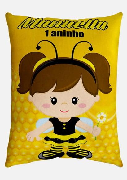 Almofada personalizada Abelhinha