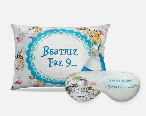 Kit festa do pijama Alice no paris das maravilhas