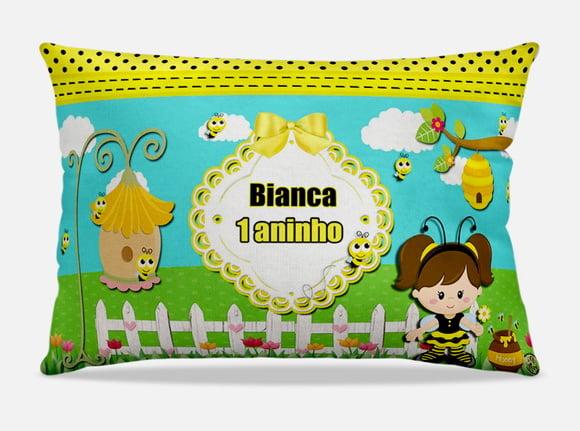 Almofada personalizada Abelhinha