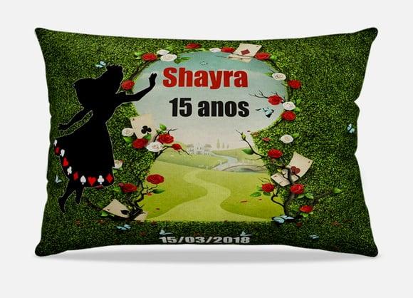 Almofadas Personalizadas Alice no Pais das Maravilhas