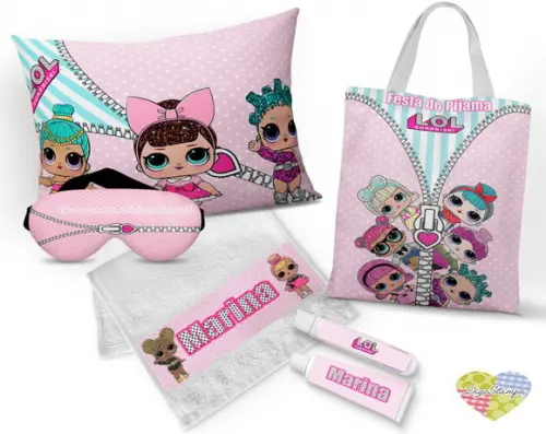Kit Festa do Pijama Lol Suprise