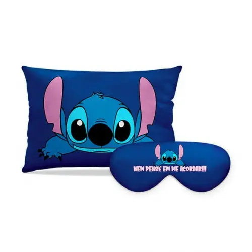 Kit Almofada + Mascara Lilo Stitch