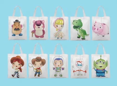 Ecobag ( Sacola ) Toy Story Baby Aquarela