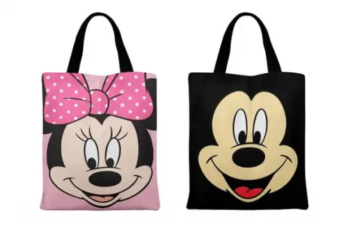 Ecobag Mickey Minnie ( Não Colocamos Nome Neste Modelo)