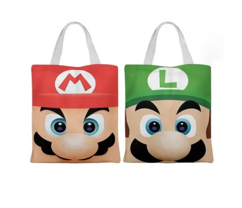 Ecobag ( Sacola ) Super Mario