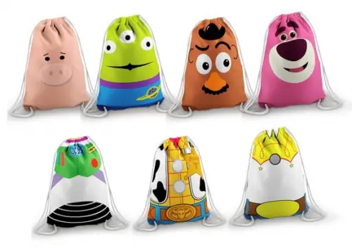 Mochilinhas Sacochilas Toy Story