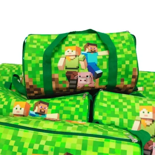 Bolsa Viagem Personalizada Minecraft