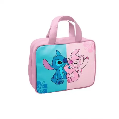 Lancheira Personalizada Stitch e Angel