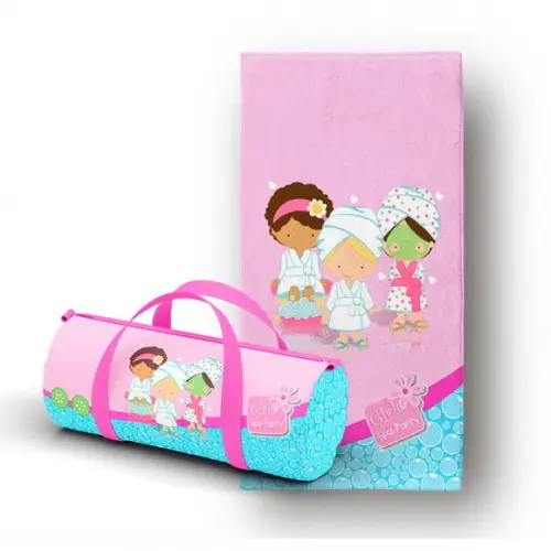 Kit Toalha de Banho + Bolsa Spa