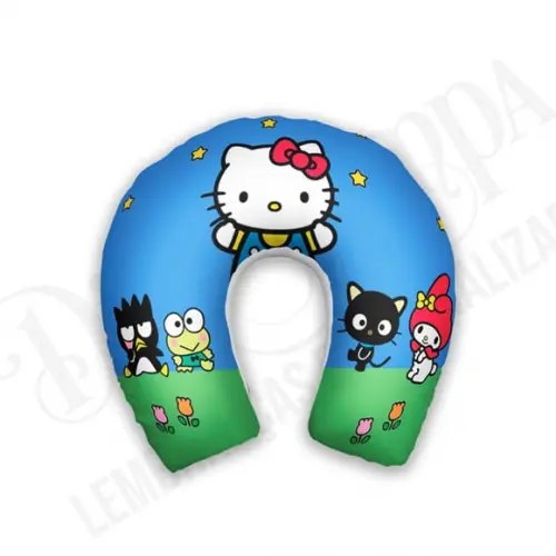 Almofada Pescoço Hello Kitty